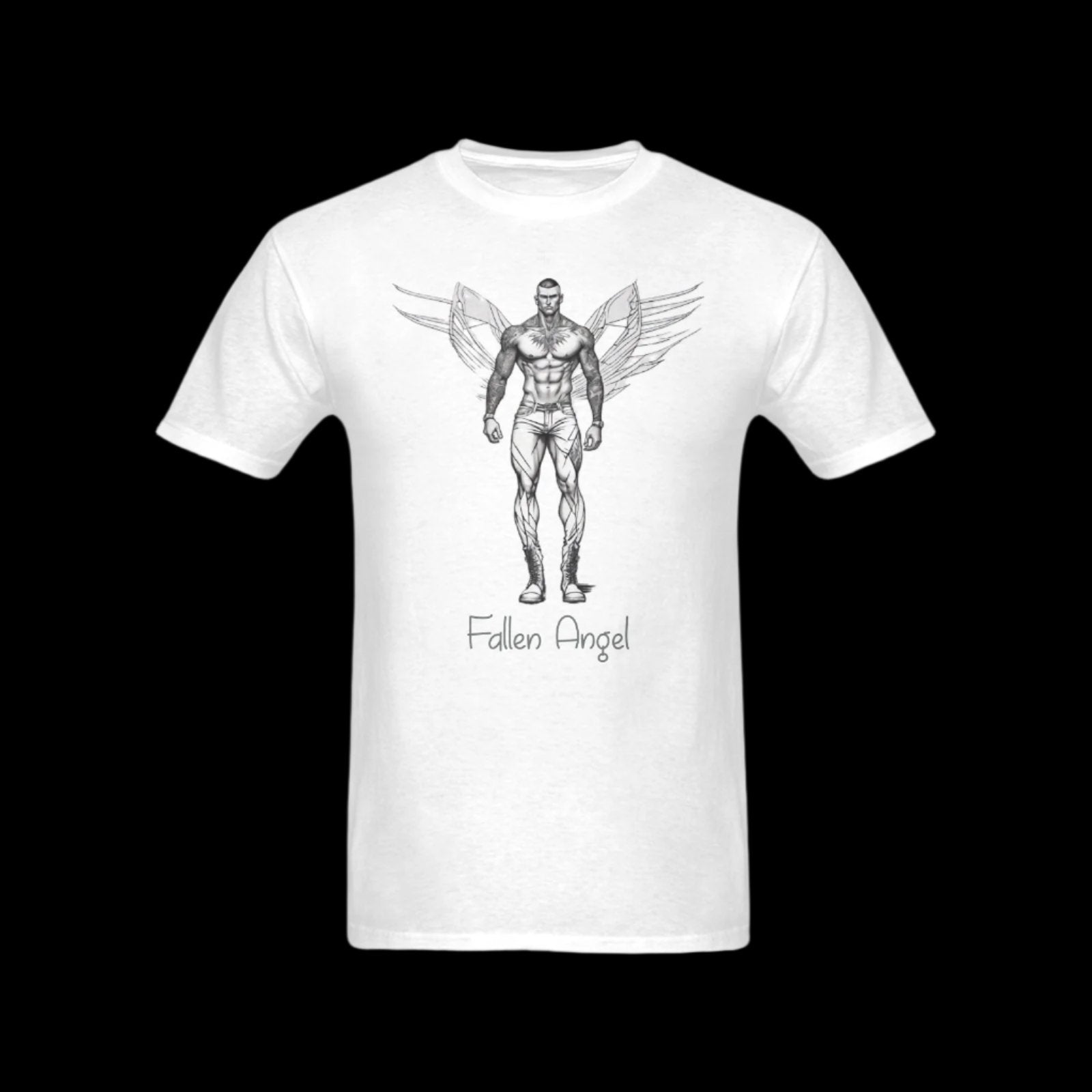 Fallen Angel men’s cotton T shirt