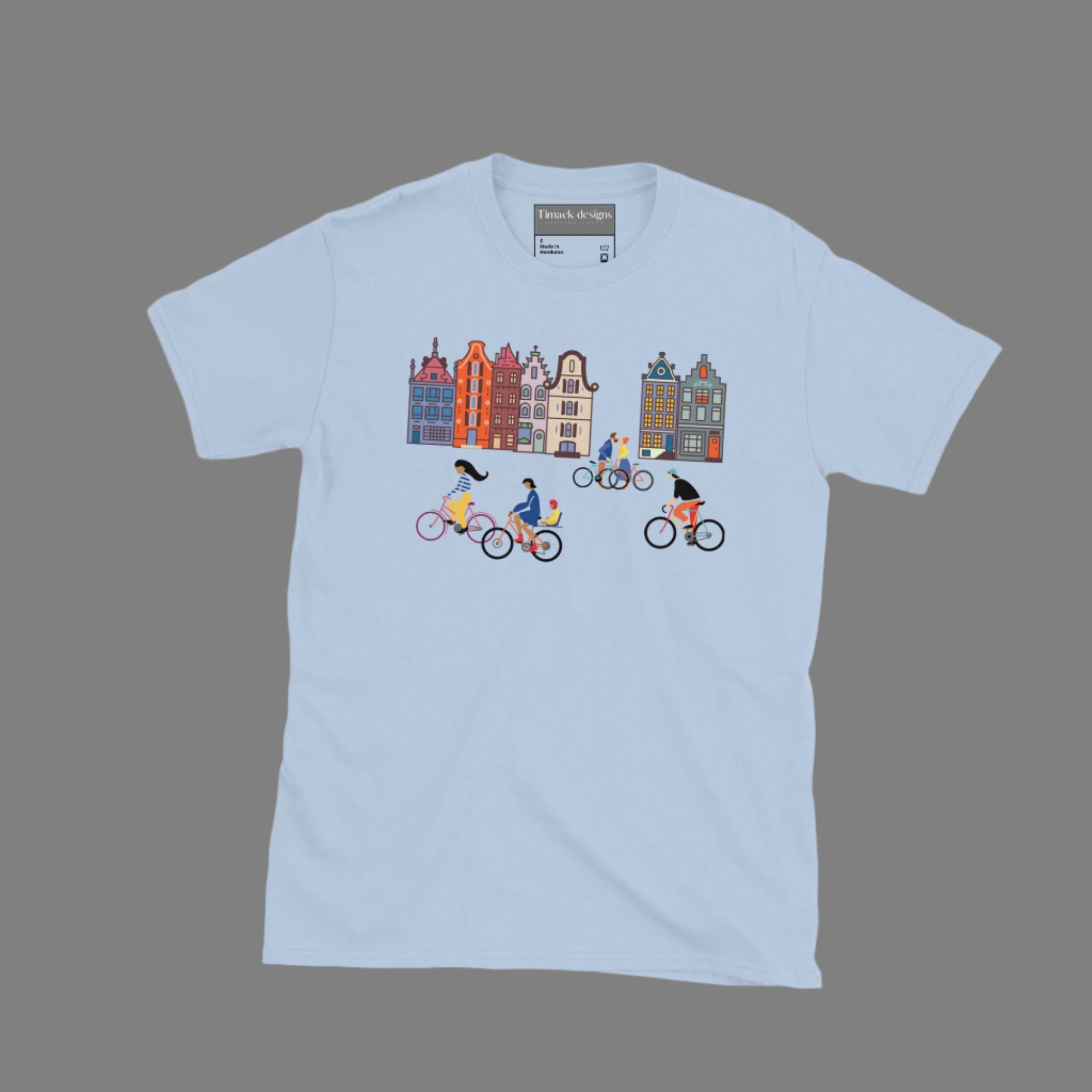 Bikes in Brussels. Short-Sleeve Unisex T-Shirt
