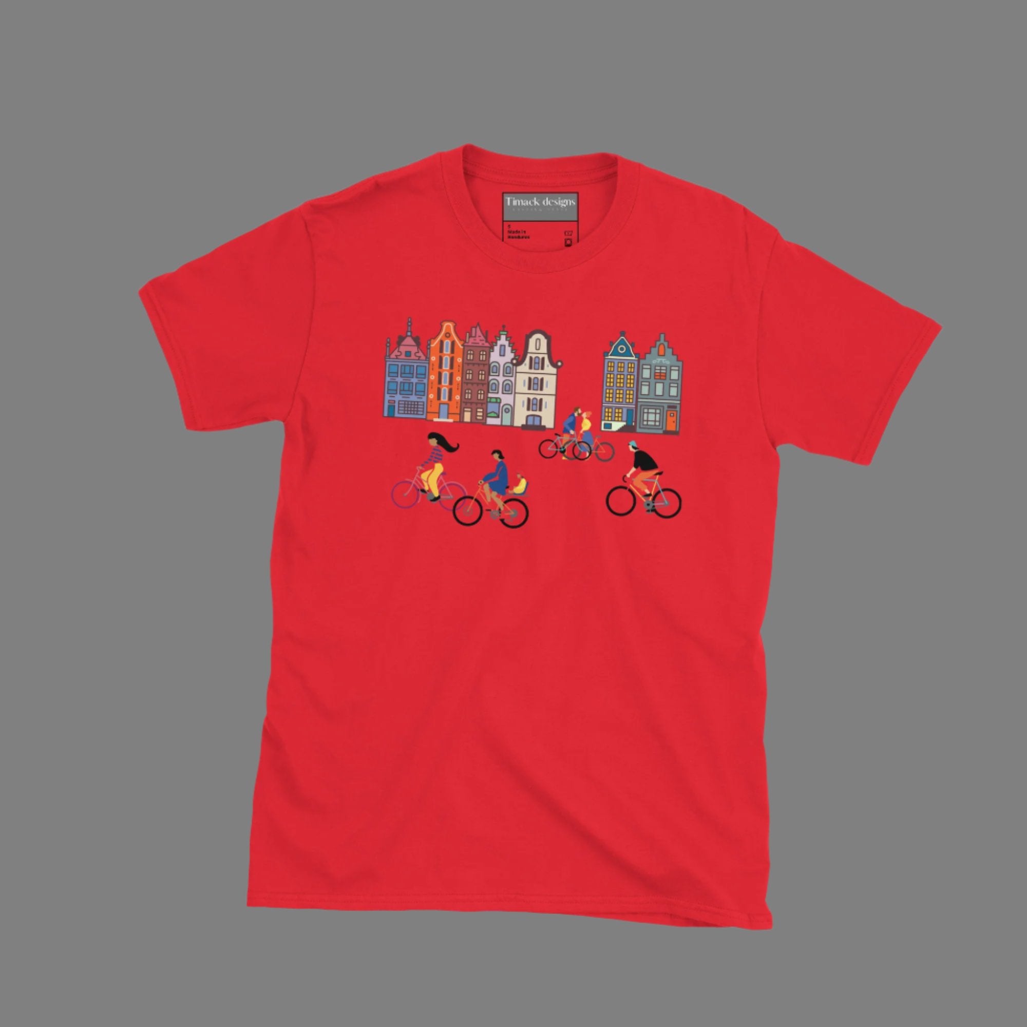 Bikes in Brussels. Short-Sleeve Unisex T-Shirt