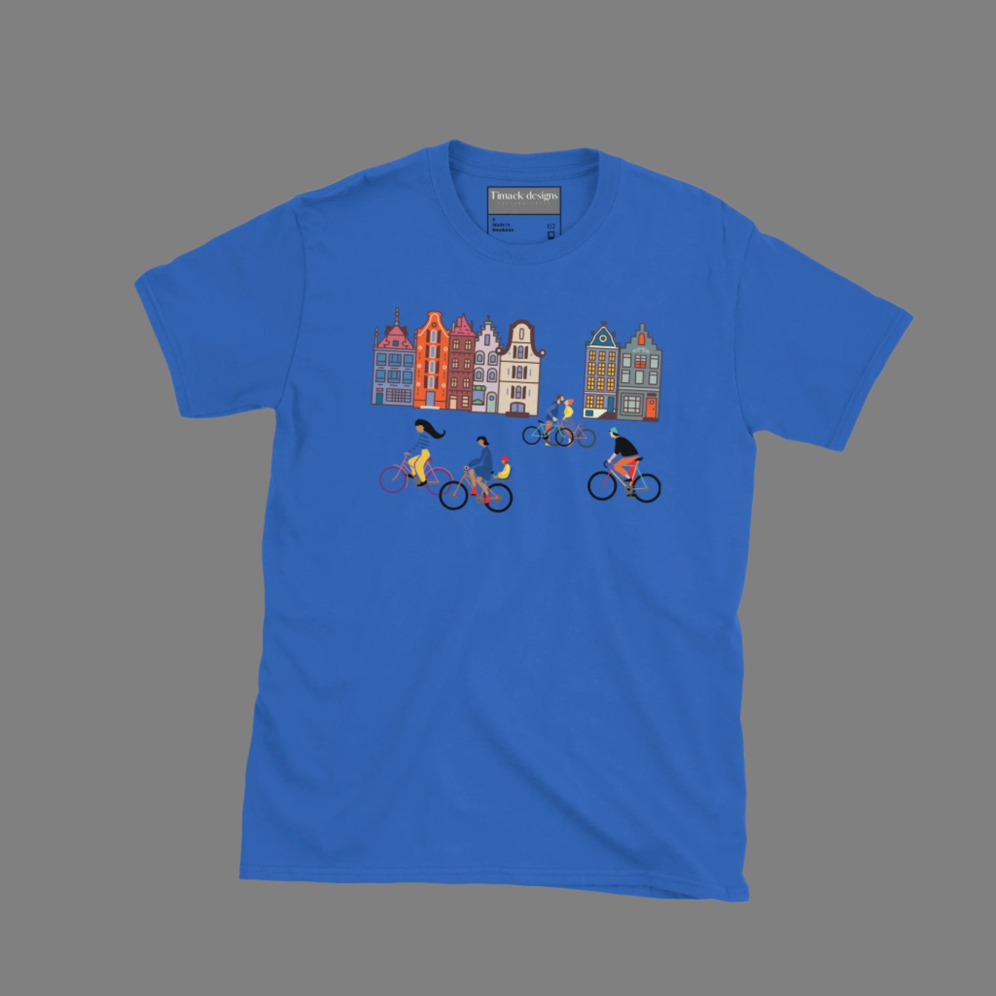 Bikes in Brussels. Short-Sleeve Unisex T-Shirt