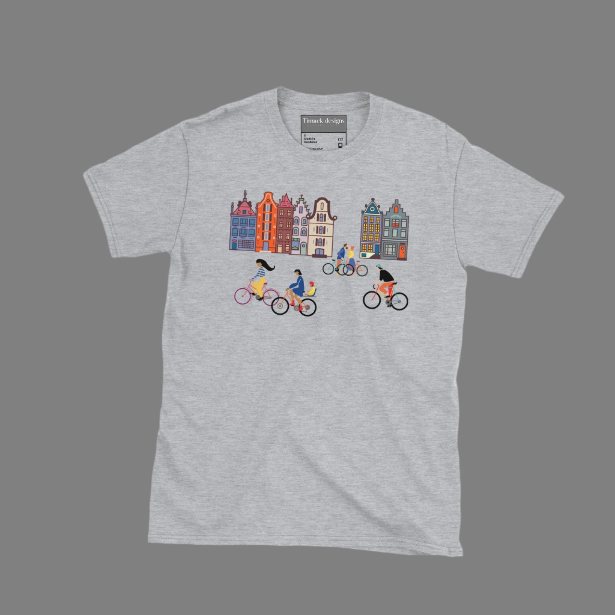 Bikes in Brussels. Short-Sleeve Unisex T-Shirt