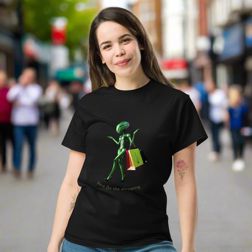 unisex classic tee black front 6691f9b6a3791