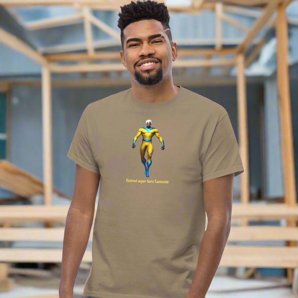 Retired super hero Lamonte. Unisex classic tee