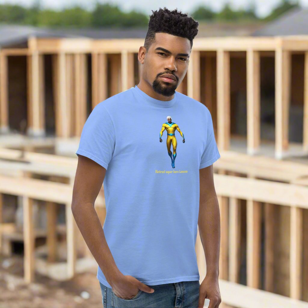 Retired super hero Lamonte. Unisex classic tee