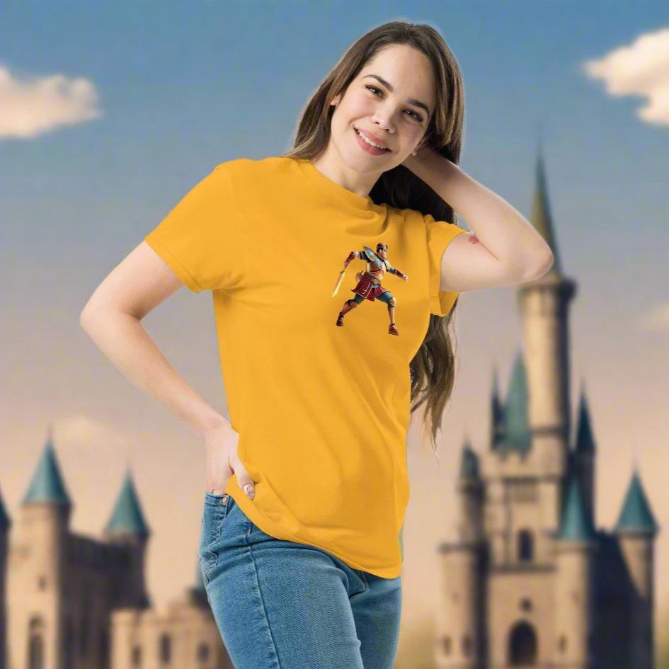 Running anime warrior Unisex classic T-shirt