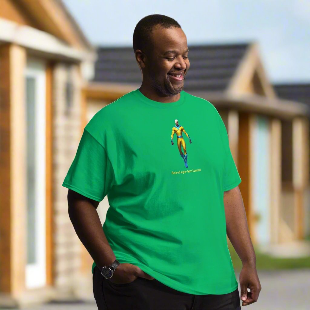 Retired super hero Lamonte. Unisex classic tee