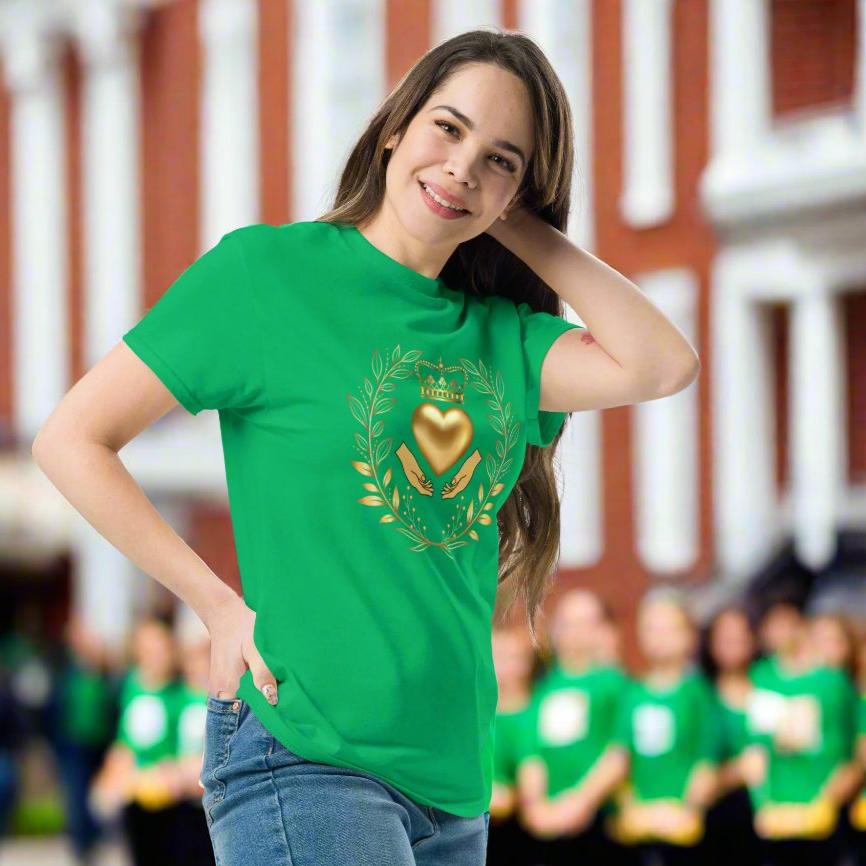 Claddagh T-Shirt for St Patrick's day.