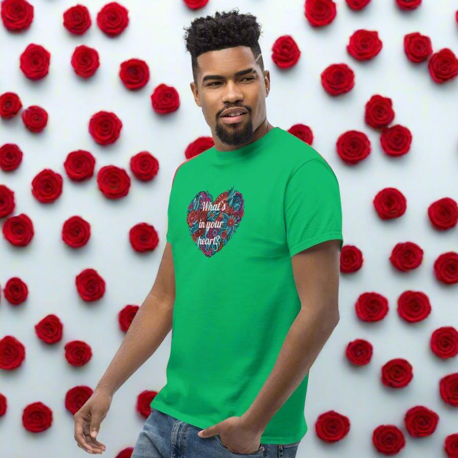 unisex classic tee irish green left front 669b41ee0e530