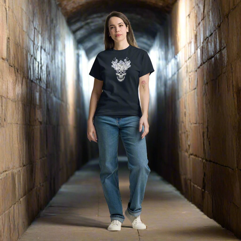 unisex classic tee navy front 66923d5d11a12