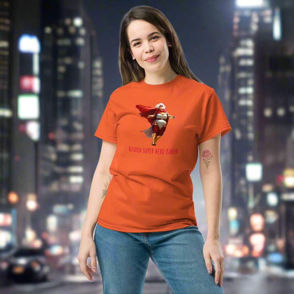 Retired Super hero Karen Unisex classic tee