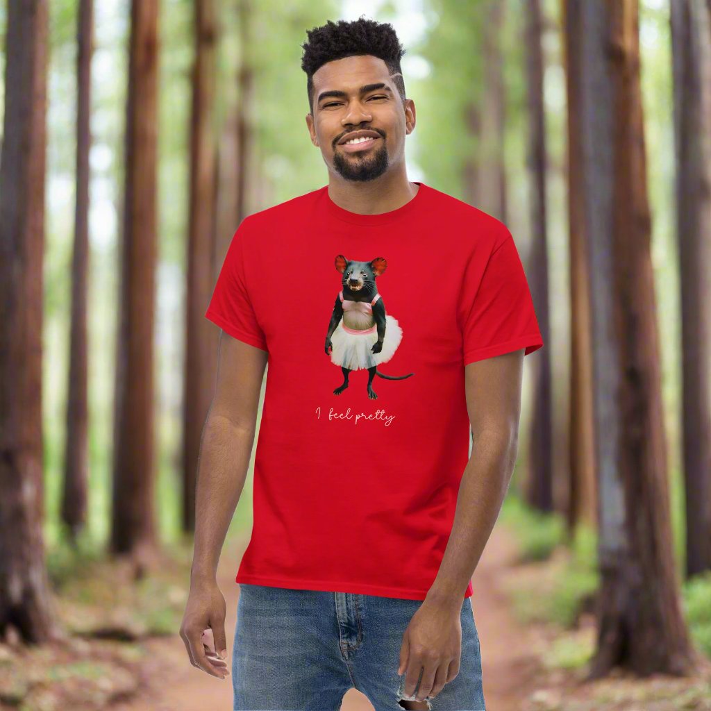 unisex classic tee red front 2 6697453495b78