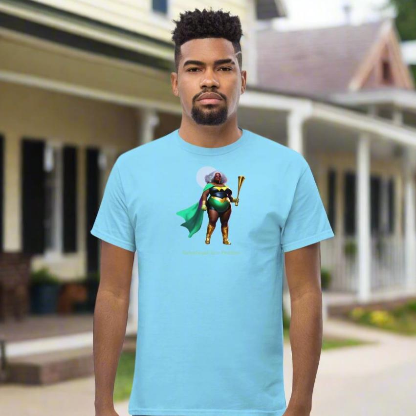 Retired super hero Pearlean. Unisex classic tee