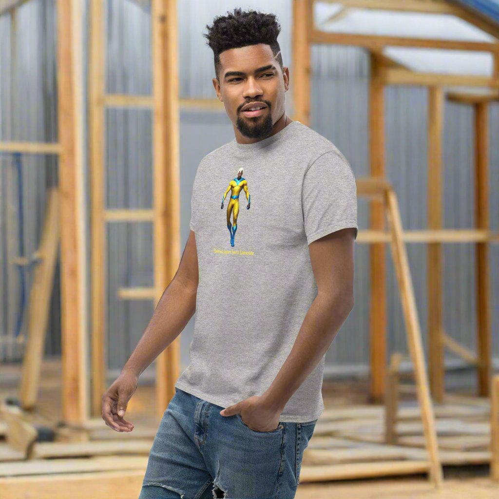 Retired super hero Lamonte. Unisex classic tee