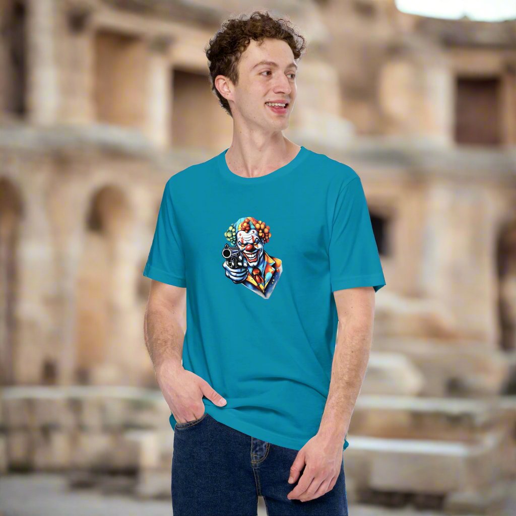 Deadly clown Unisex t-shirt