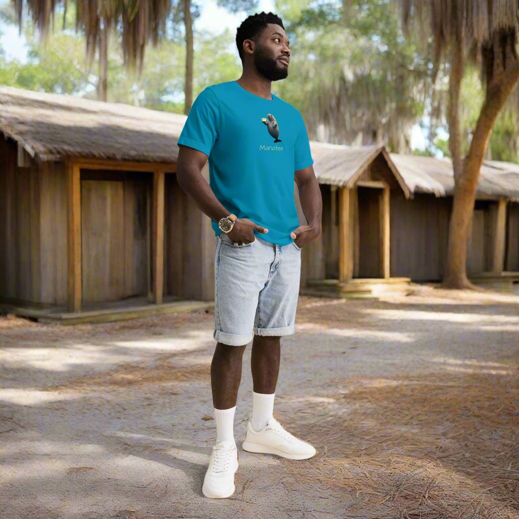 Floating Manatea Unisex t-shirt