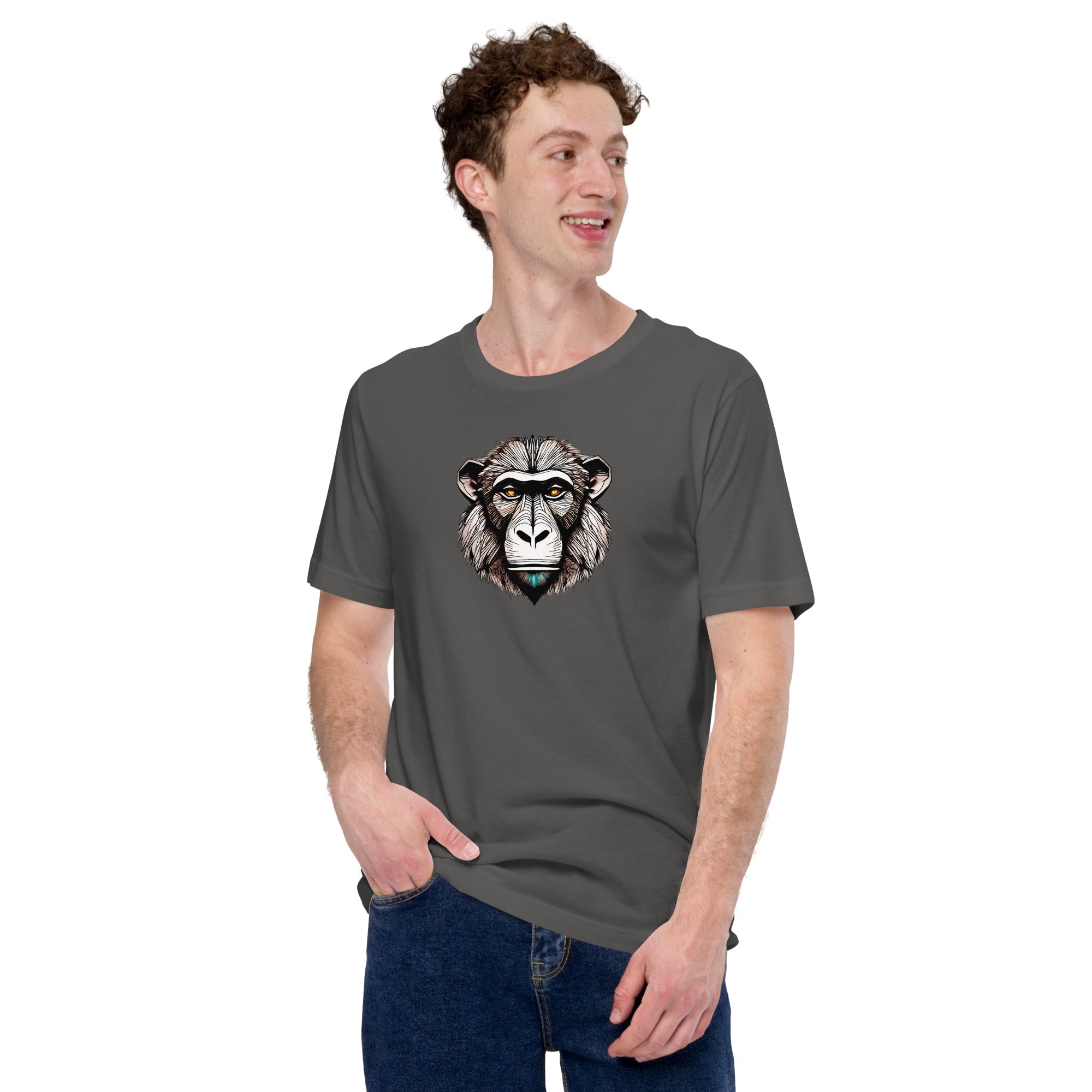 Blue beard t-shirt