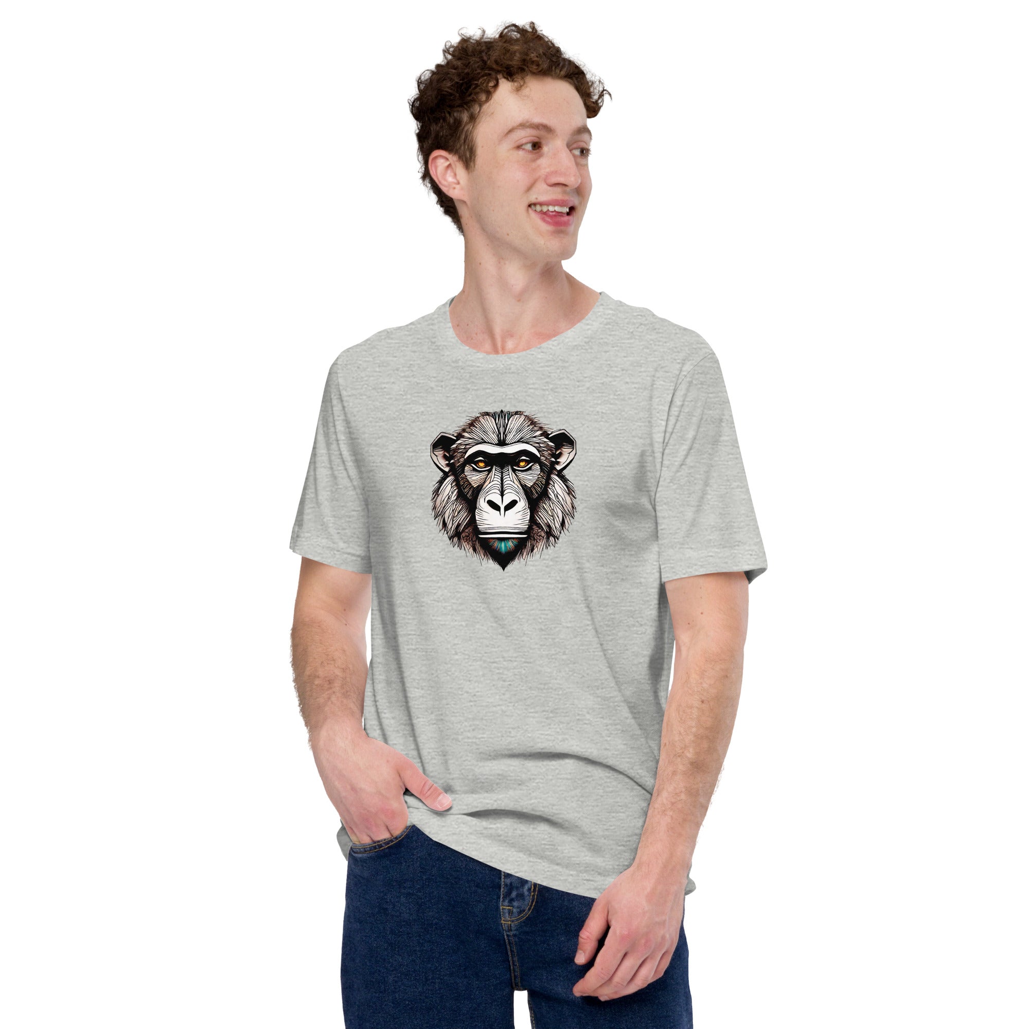 Blue beard t-shirt