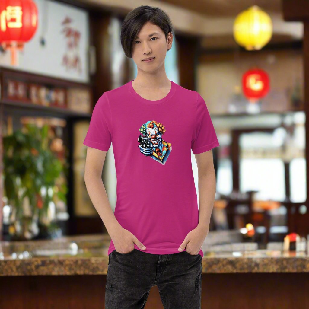 Deadly clown Unisex t-shirt
