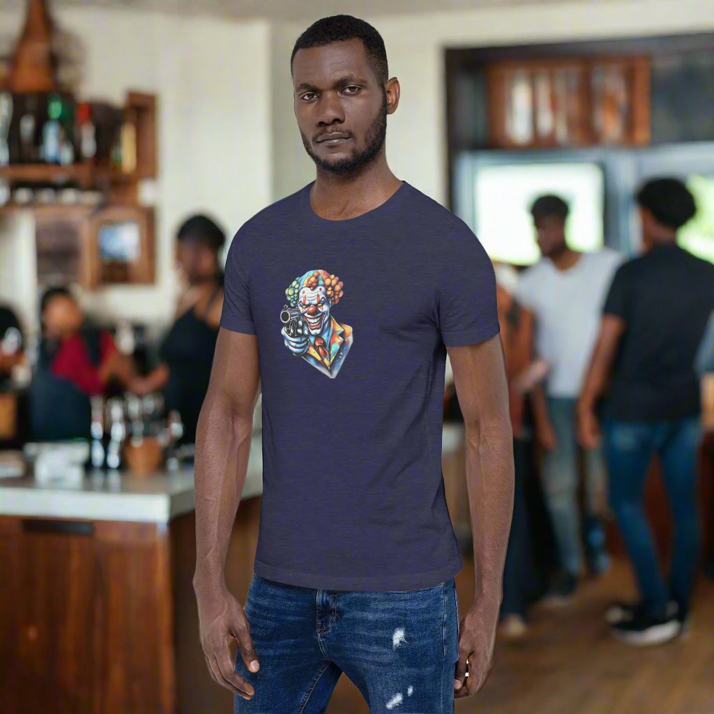 Deadly clown Unisex t-shirt