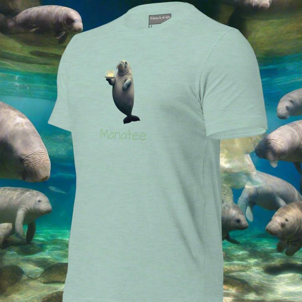 Floating Manatea Unisex t-shirt