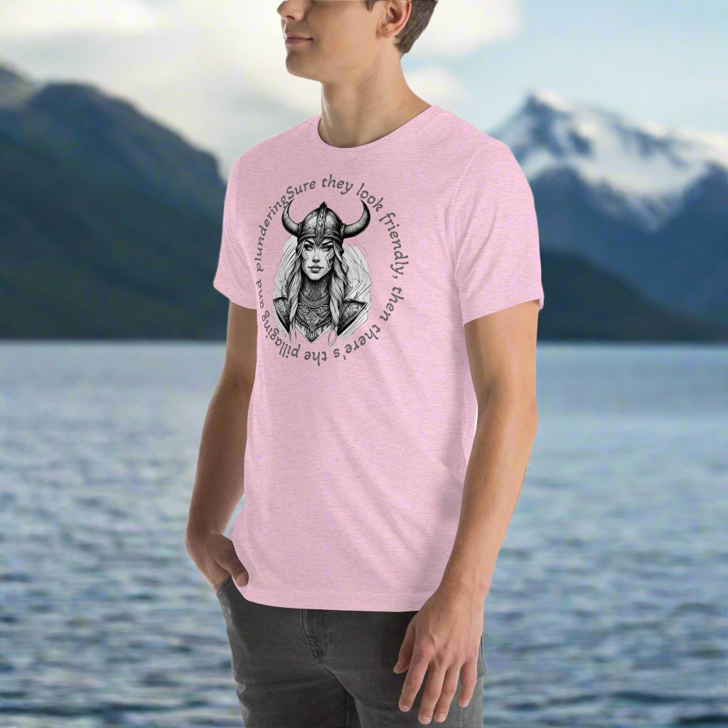 Sure they look friendly Unisex t-shirt