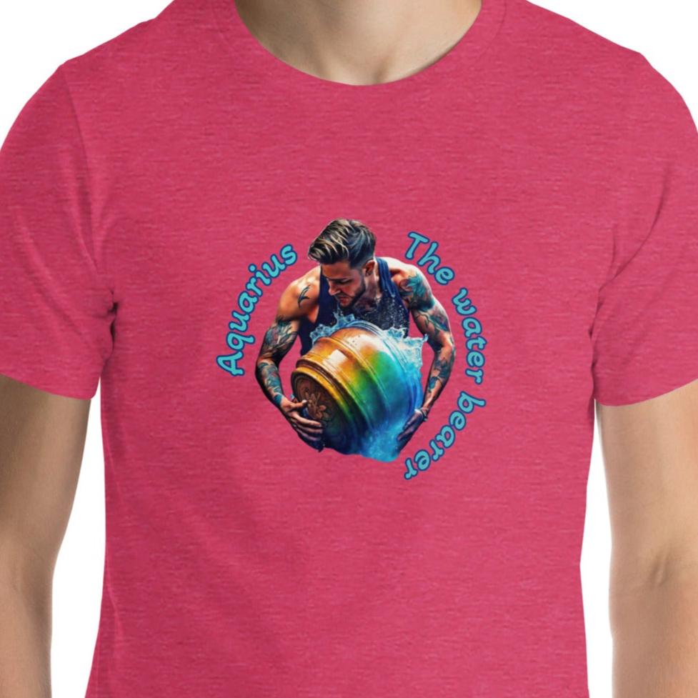 Aquarius the water bearer Unisex t-shirt