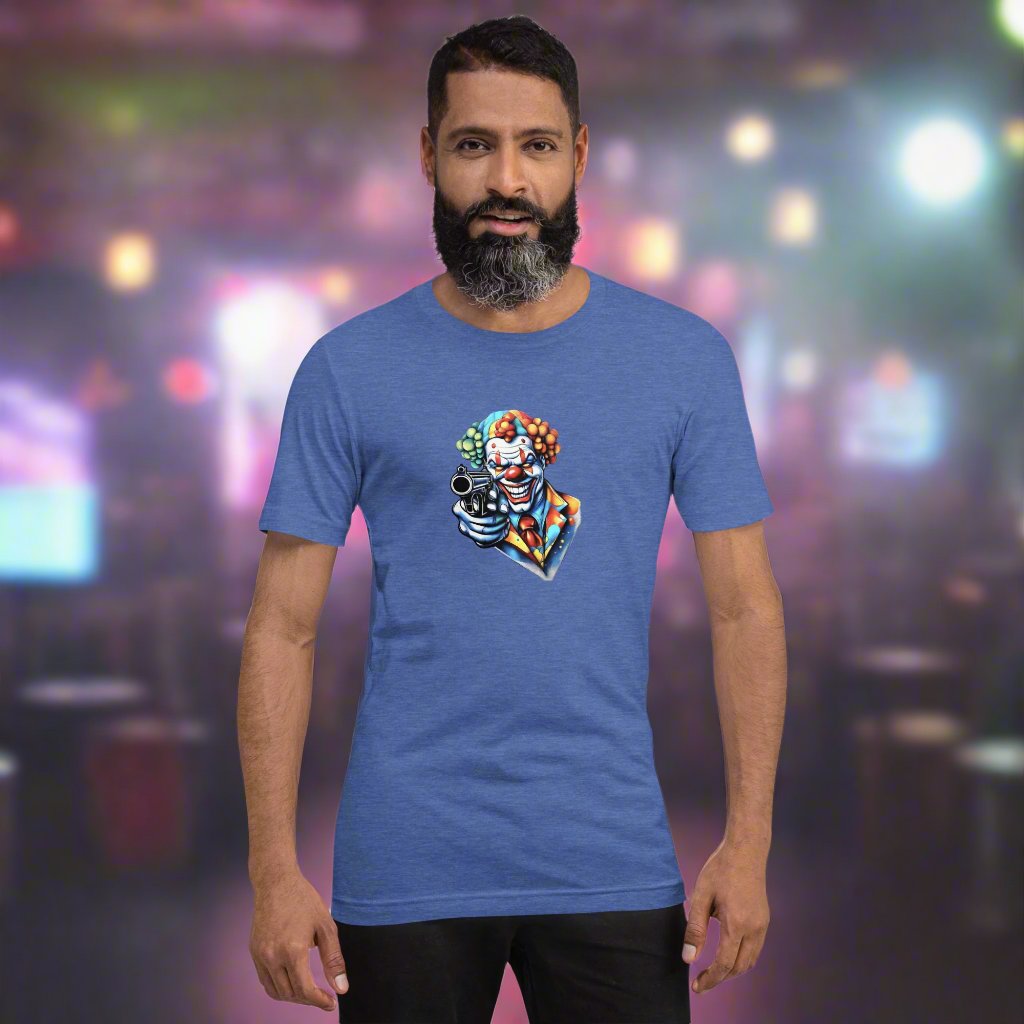 Deadly clown Unisex t-shirt