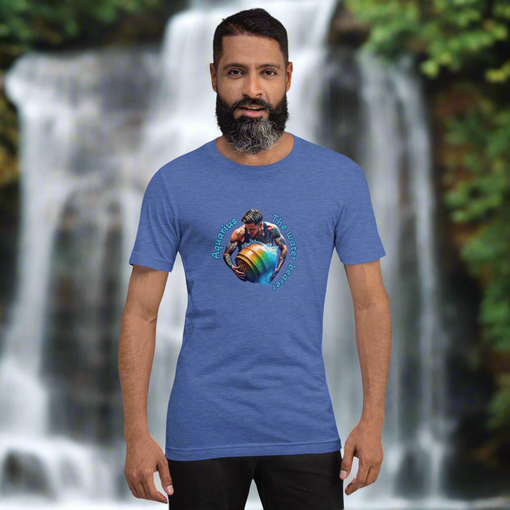 Aquarius the water bearer Unisex t-shirt