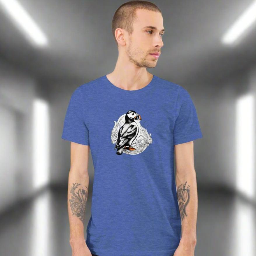 unisex staple t shirt heather true royal front 670f33629e275