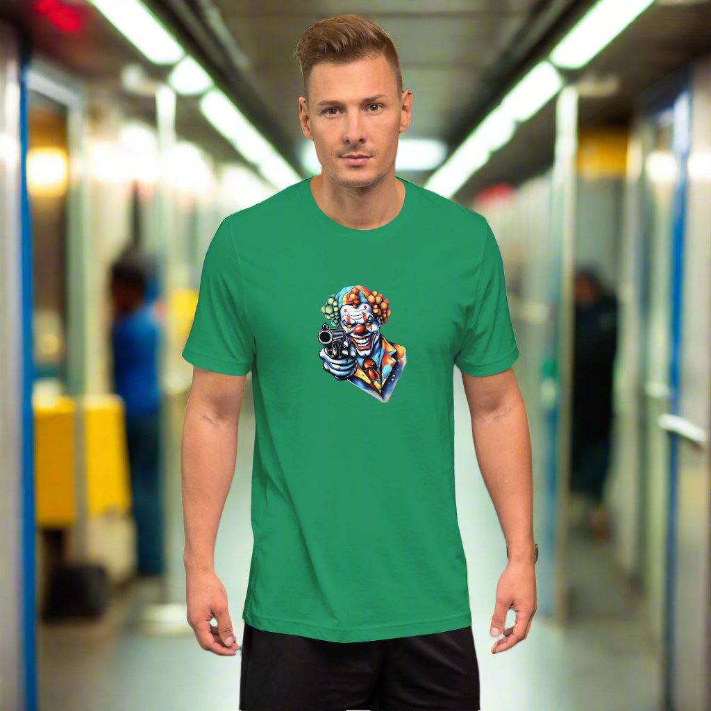 Deadly clown Unisex t-shirt