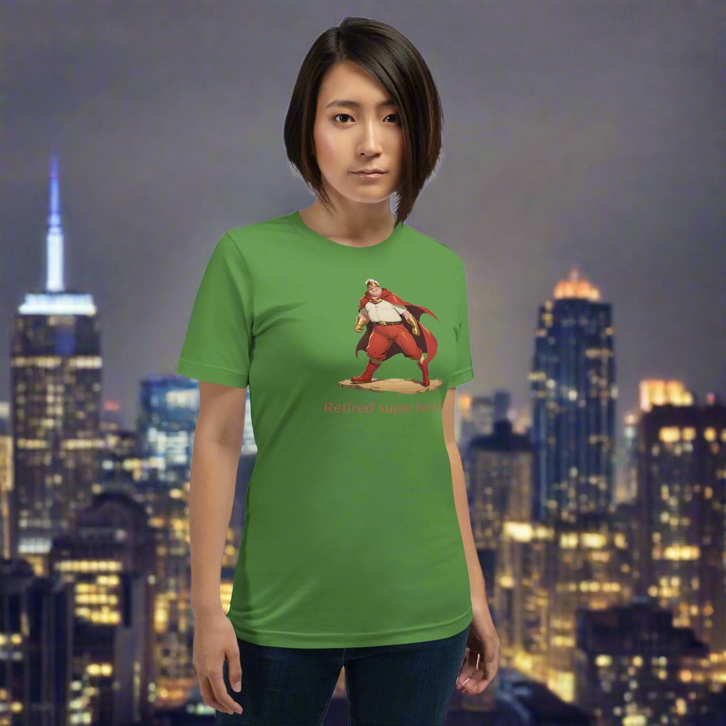 Retired super hero Ed Unisex t-shirt