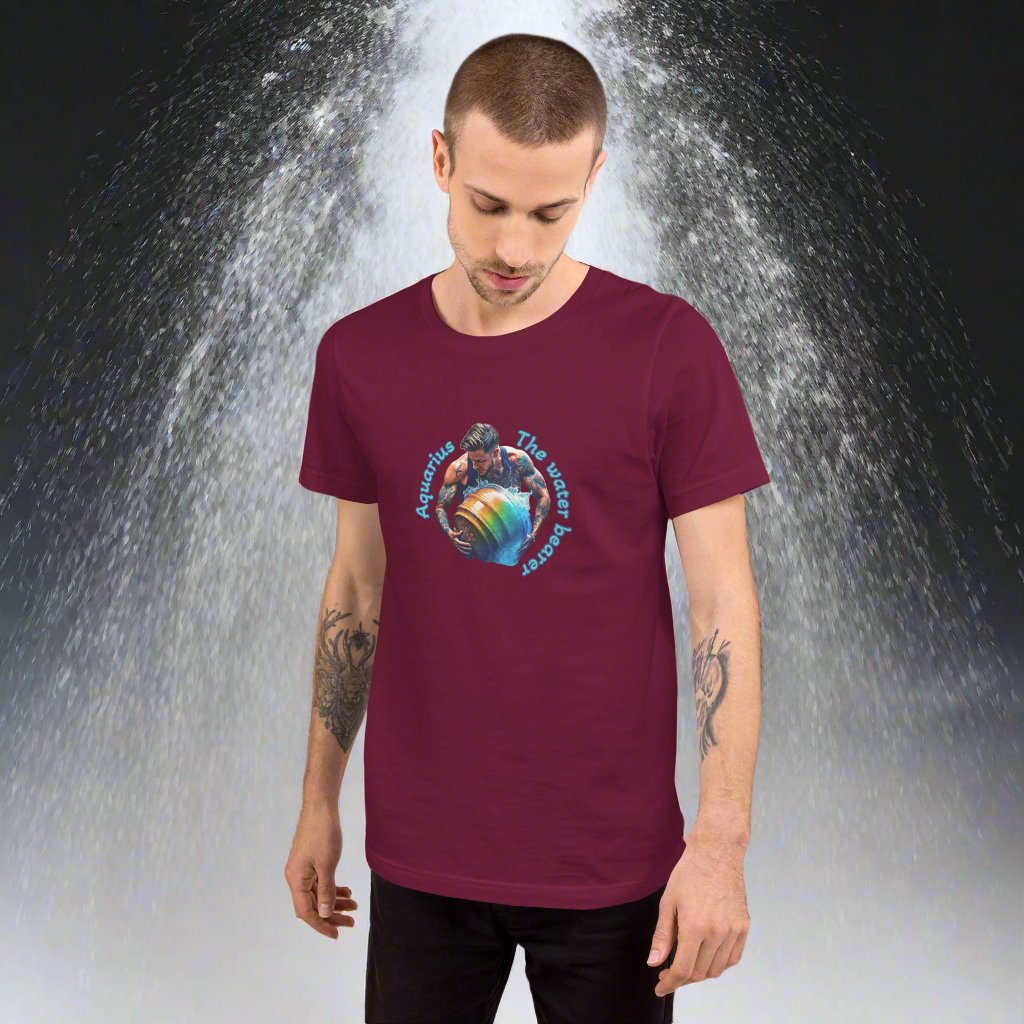 unisex staple t shirt maroon front 66e4ec0d8eb81