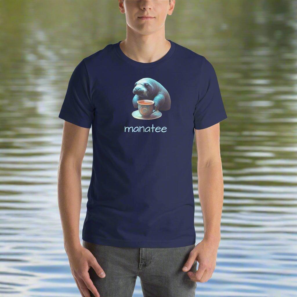 unisex staple t shirt navy front 67000bb0f0d12