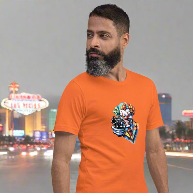 Deadly clown Unisex t-shirt
