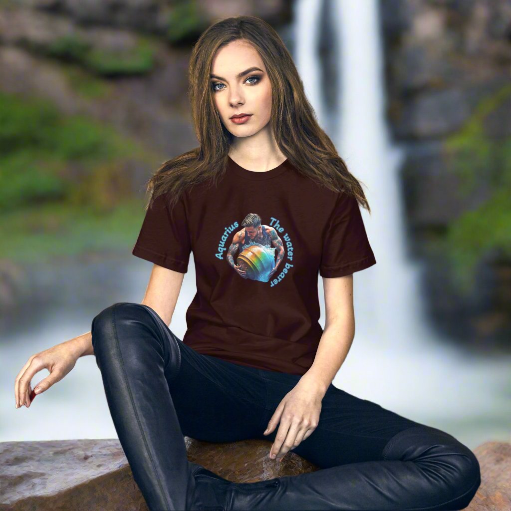 unisex staple t shirt oxblood black front 66e4ec0d8d1cd