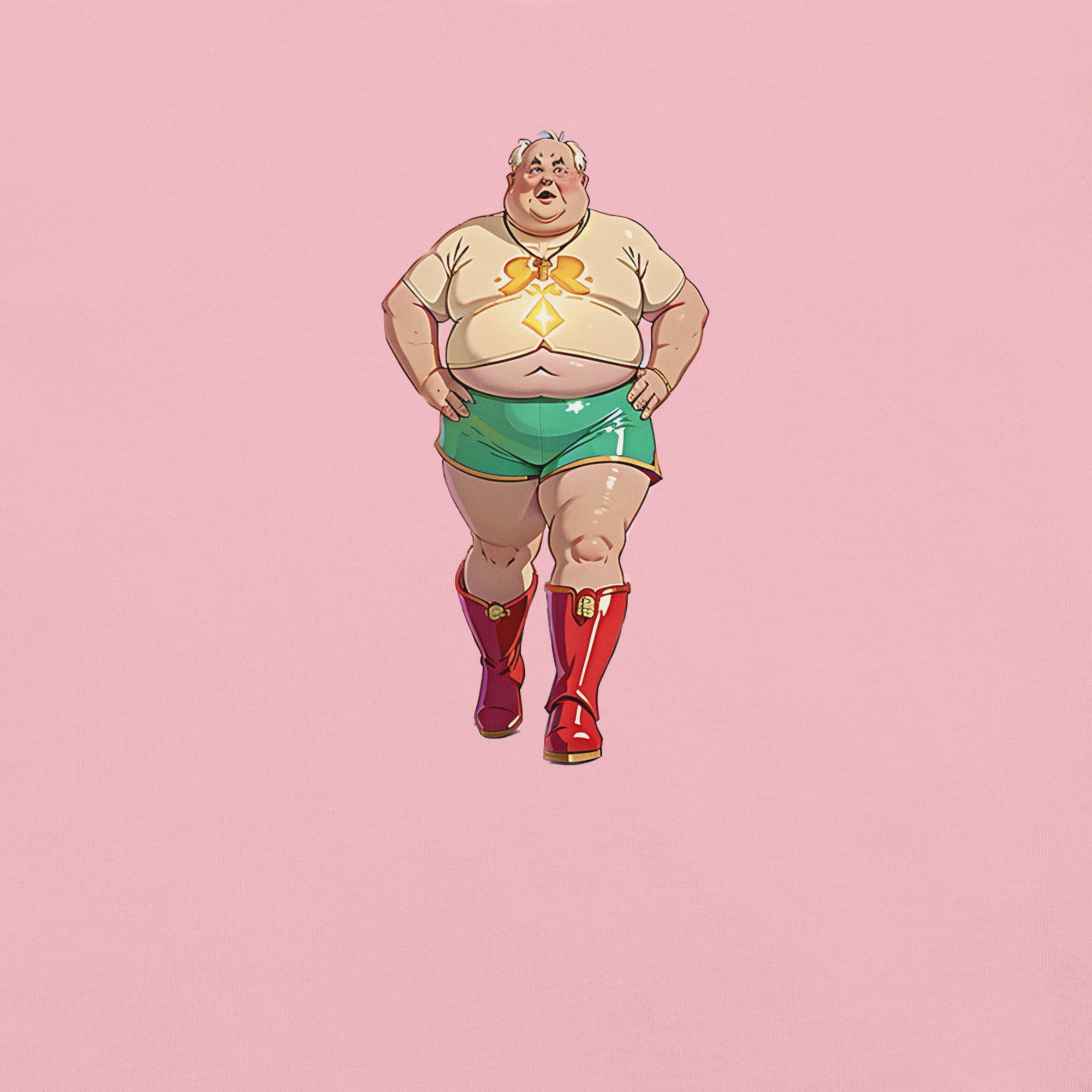 unisex staple t shirt pink front 66d8d6bf40ba4