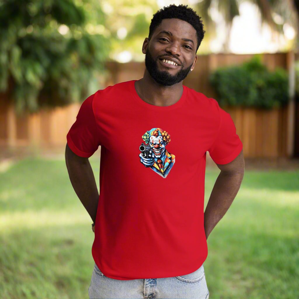 Deadly clown Unisex t-shirt