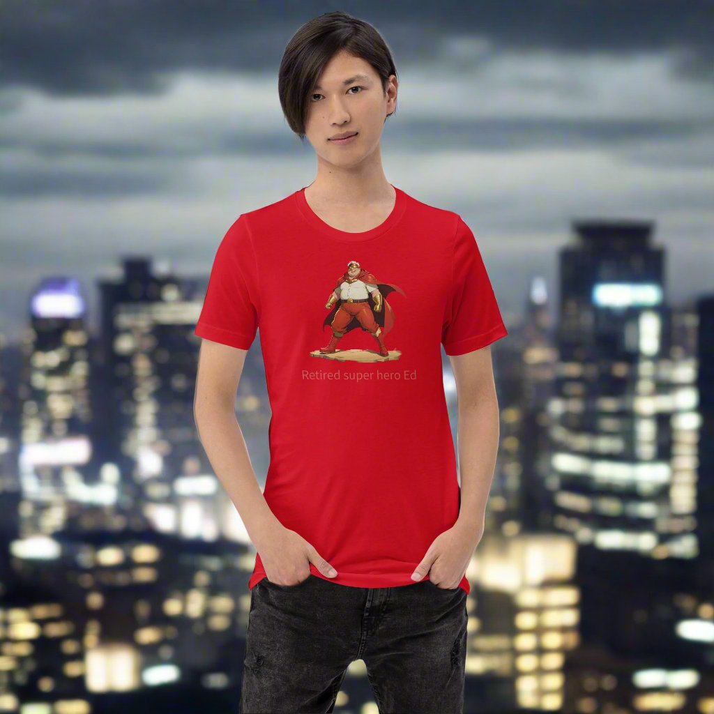 unisex staple t shirt red front 669edc0d712ea