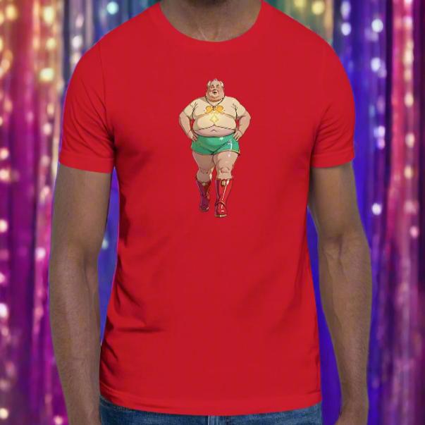 unisex staple t shirt red front 66d8d6bf3ef51