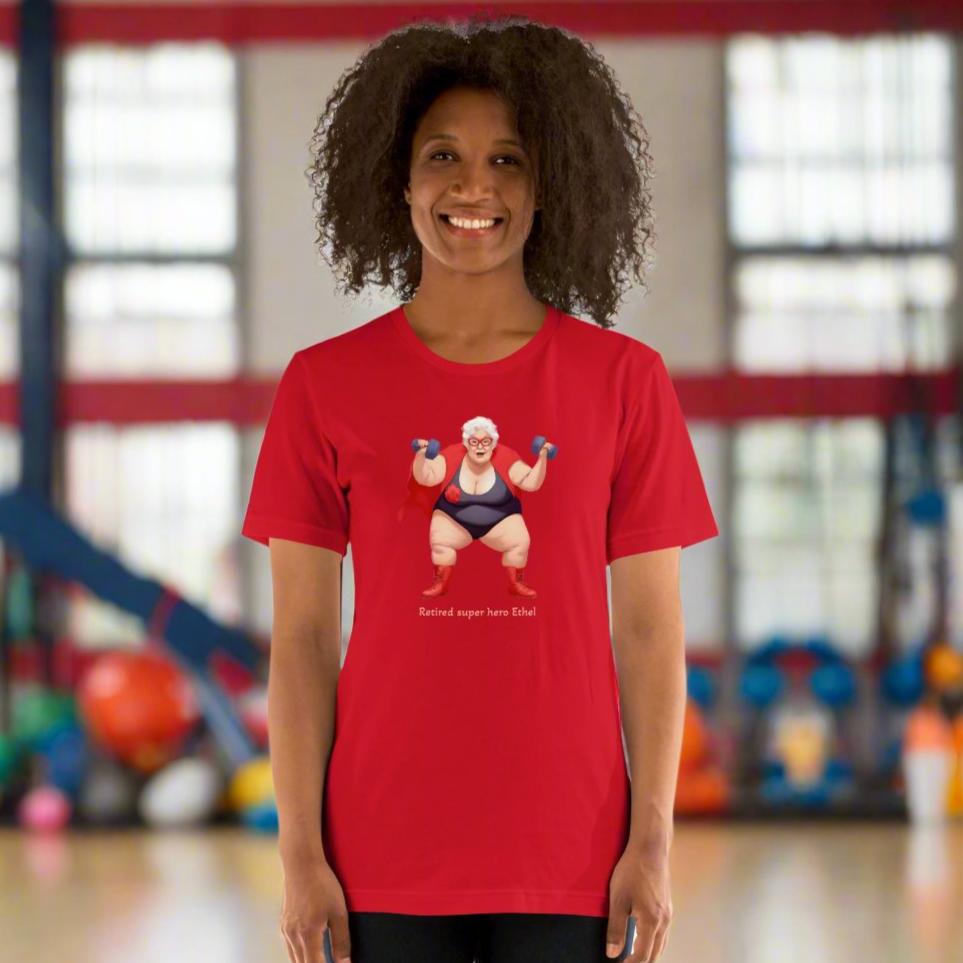 unisex staple t shirt red front 670b0fc18d217