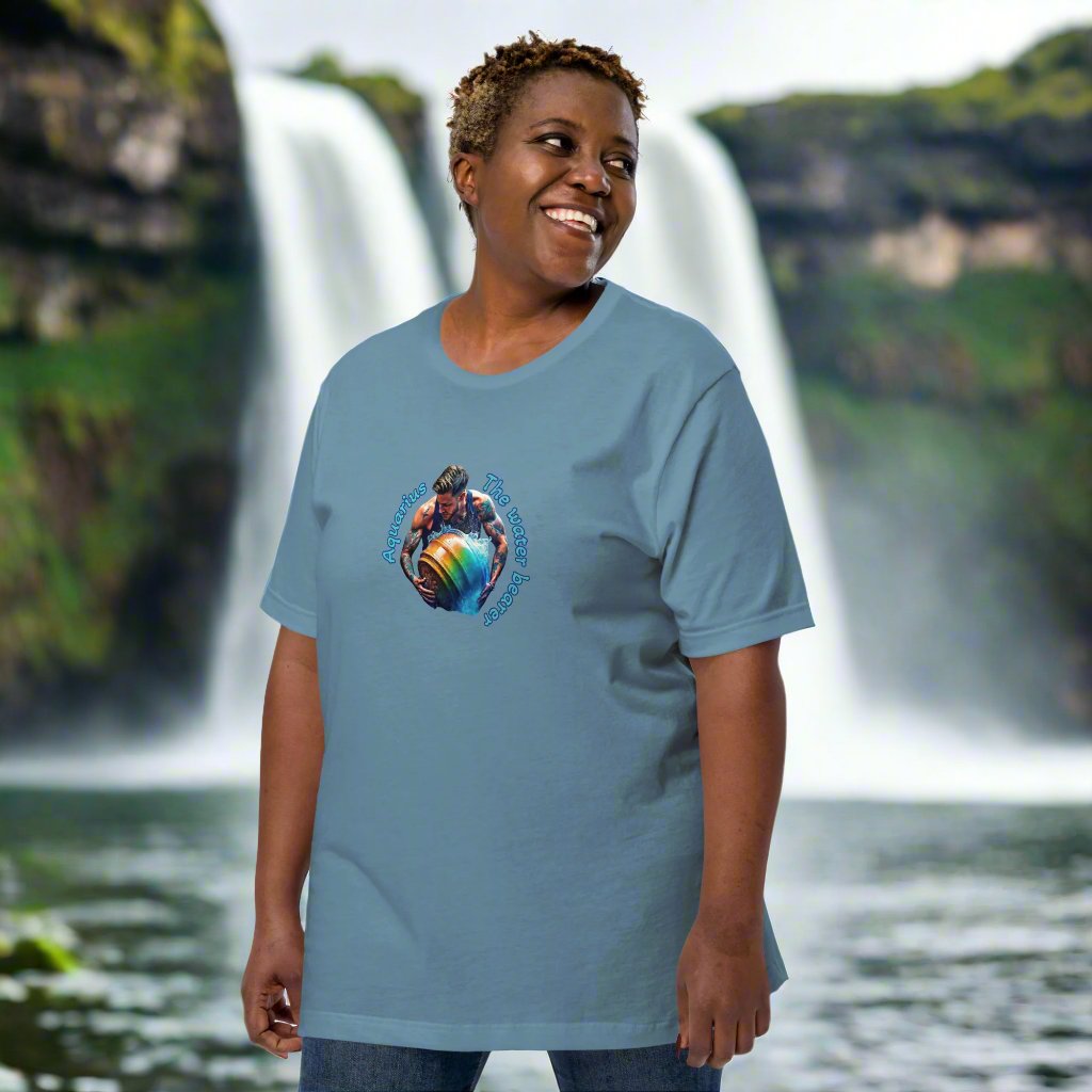 Aquarius the water bearer Unisex t-shirt