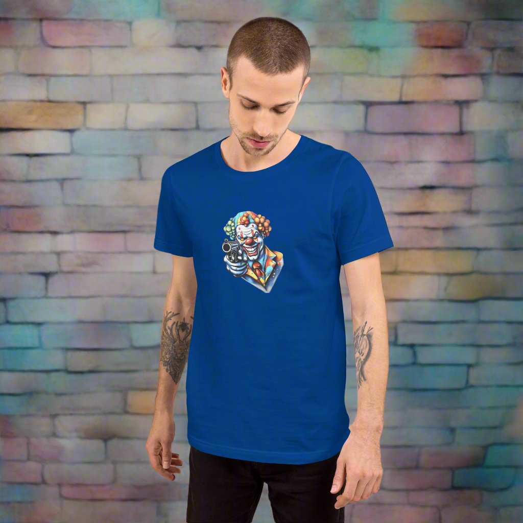 Deadly clown Unisex t-shirt