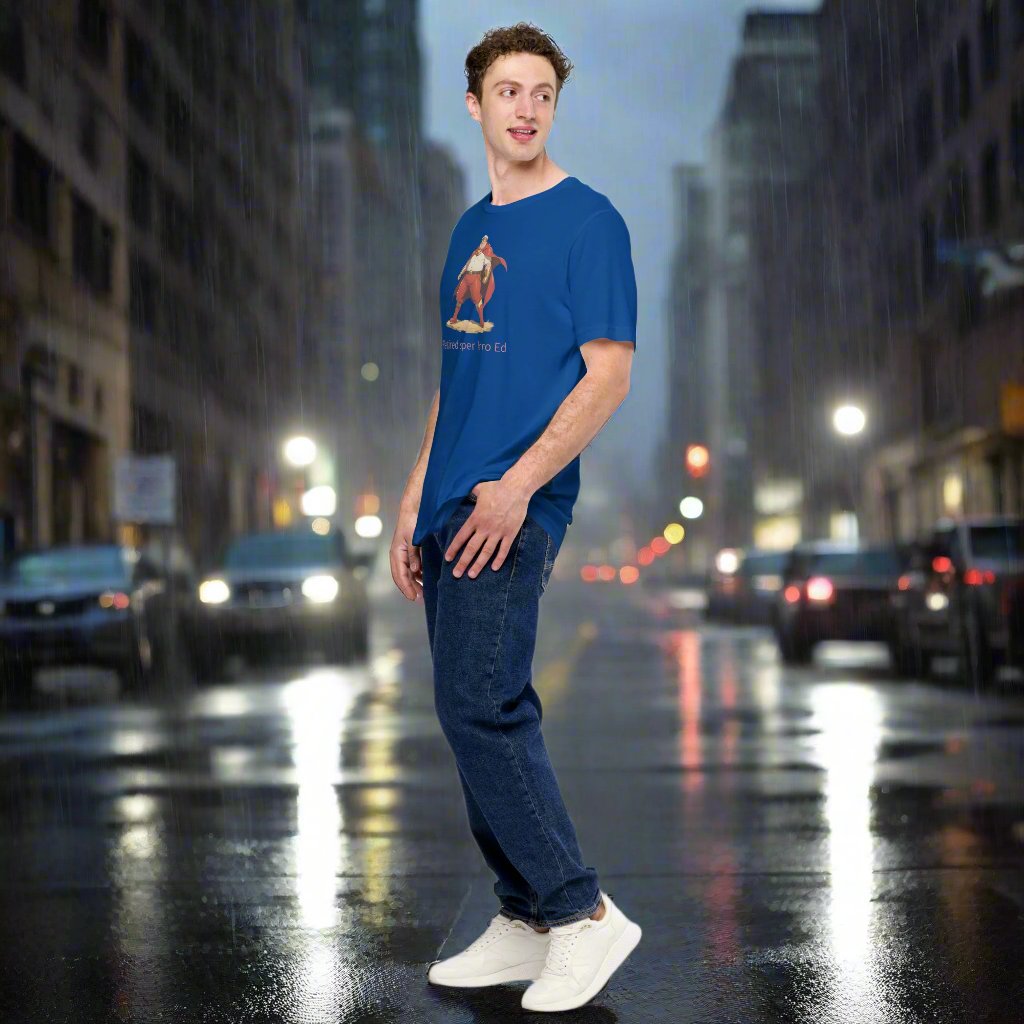 Retired super hero Ed Unisex t-shirt