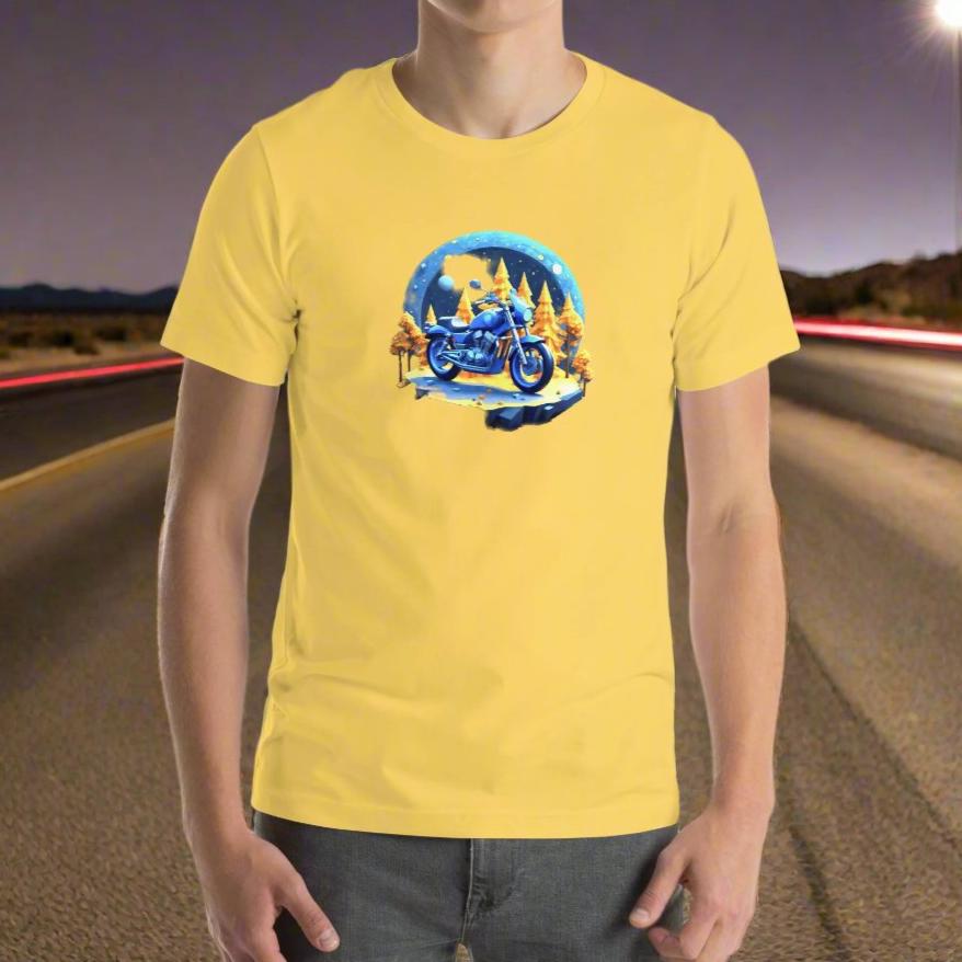 night bike Unisex t-shirt