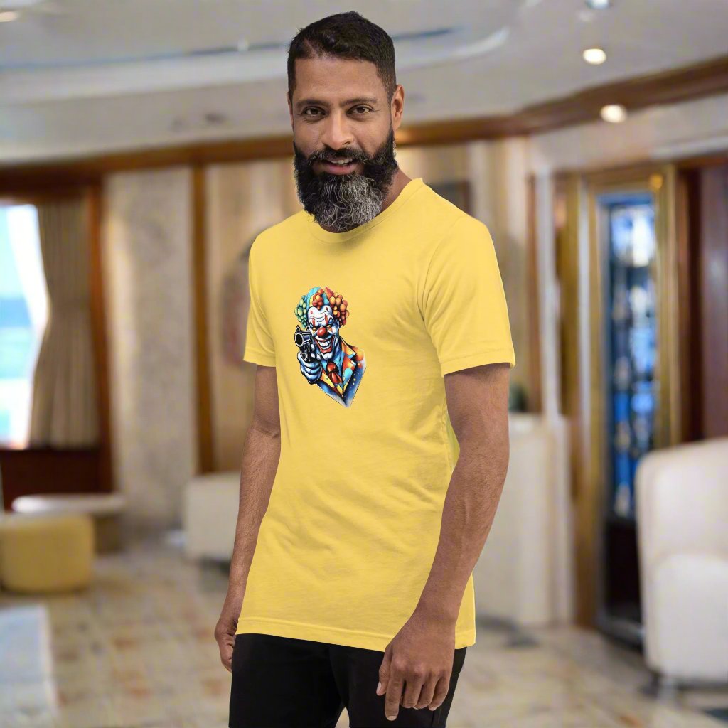 unisex staple t shirt yellow left front 66d9489873d4f