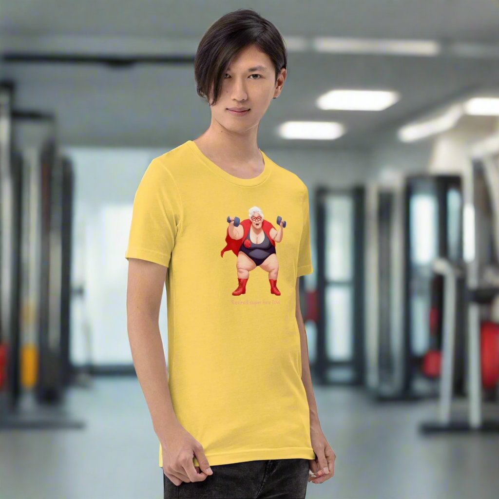 Super hero Ethel. Unisex t-shirt